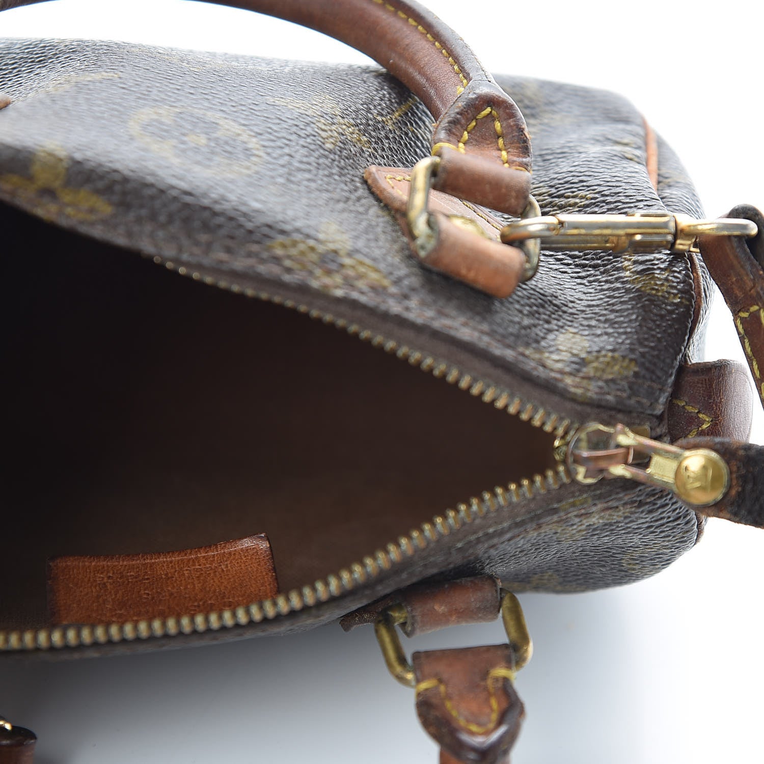 Louis Vuitton Monogram Mini Sac HL Speedy 4 of 8