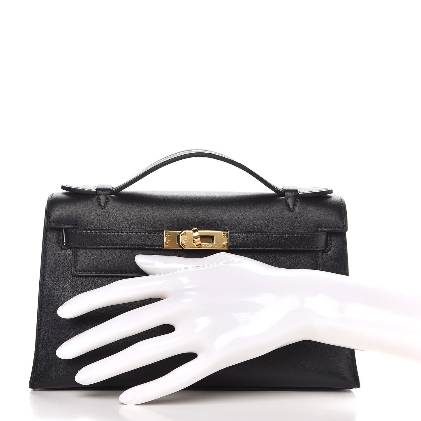 Swift Kelly Pochette Clutch Black