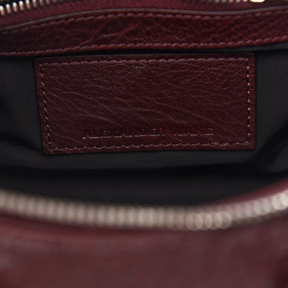 Alexander Wang Pebbled Lambskin Mini Rockie Beet Rhodium Hardware 6 of 8