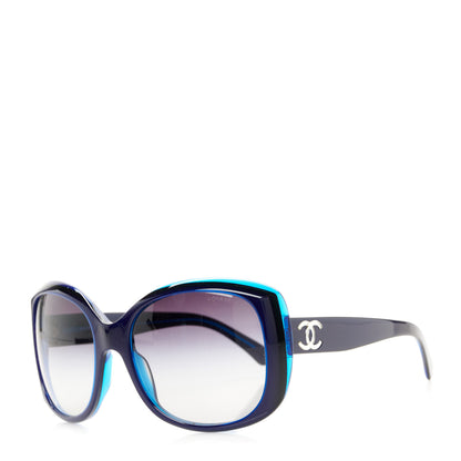 Chanel Acetate Polarized CC Sunglasses 5183 Blue 1 of 8