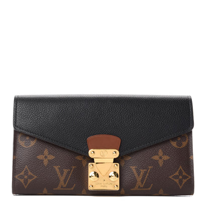 Louis Vuitton Monogram Pallas Wallet Black 1 of 8