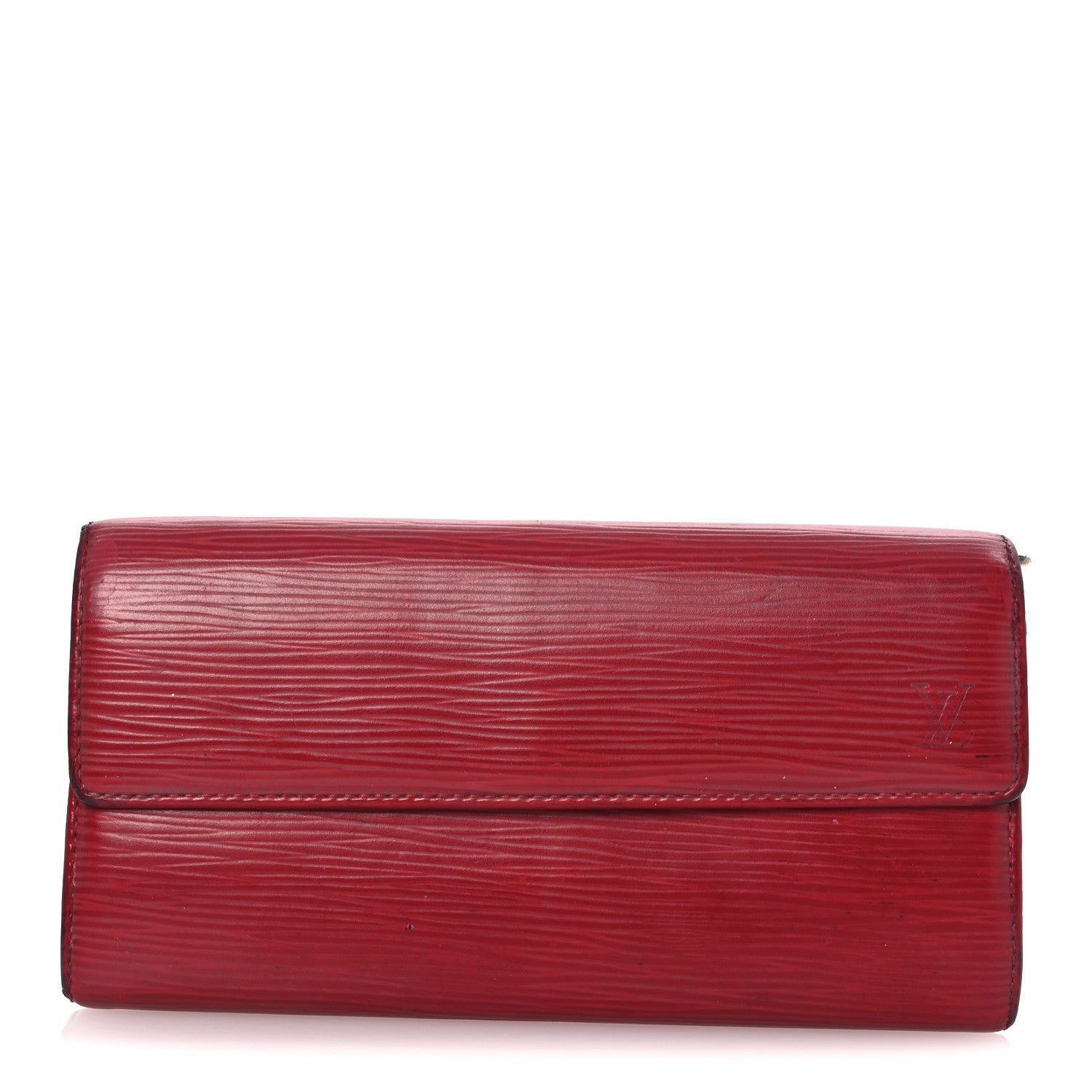 Louis Vuitton Epi Sarah Wallet Castillan Red 1 of 11