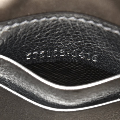 Gucci Sequin Mini GG Marmont 2.0 Bucket Bag Silver 8 of 10