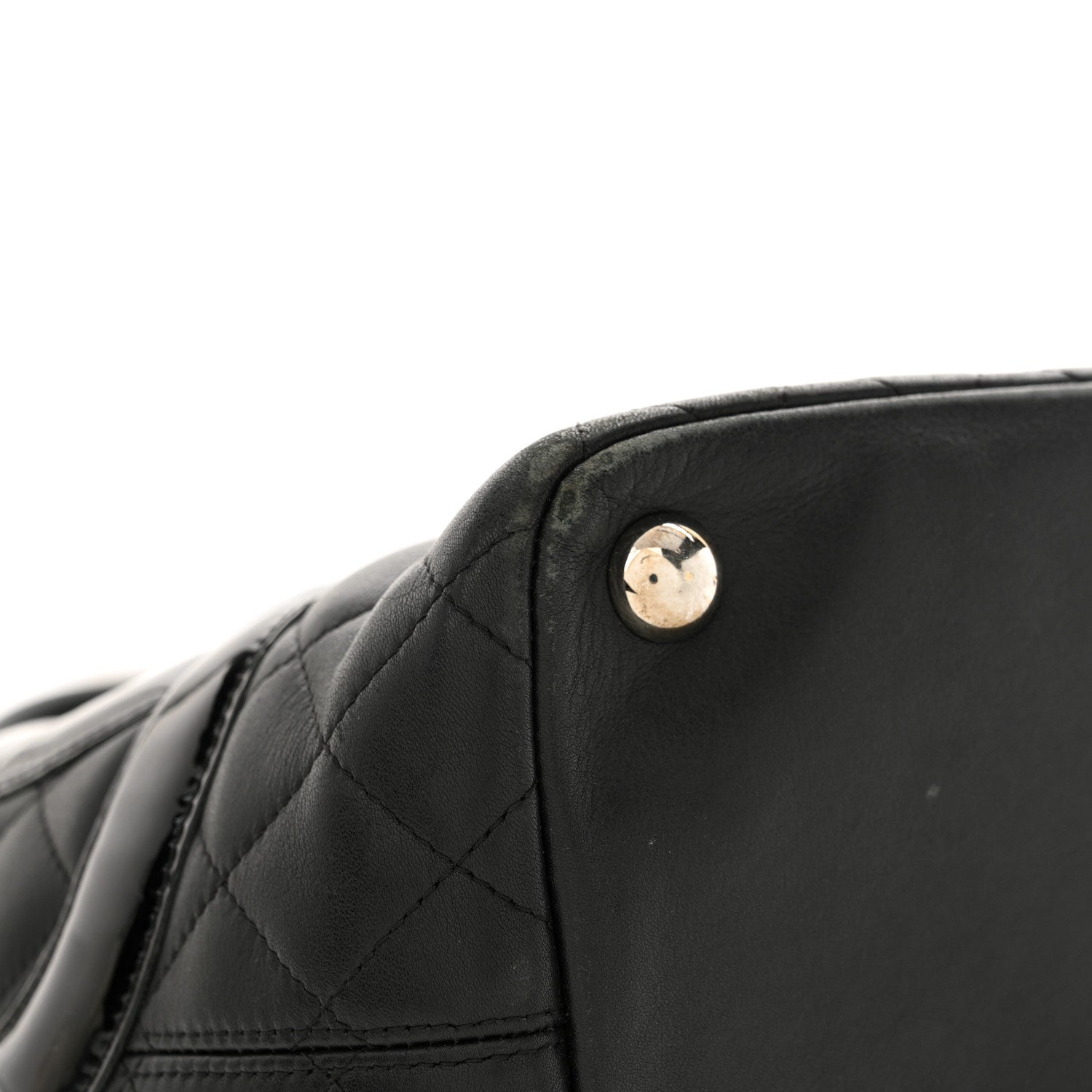 Chanel Calfskin Quilted Large Cambon Tote Black 18 of 19