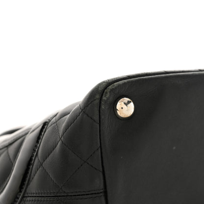 Chanel Calfskin Quilted Large Cambon Tote Black 18 of 19