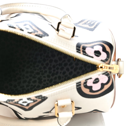 Louis Vuitton Monogram Giant Wild At Heart Speedy Bandouliere 25 Creme 5 of 9