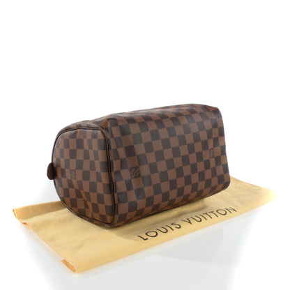 Louis Vuitton Damier Ebene Speedy 25 4 of 8