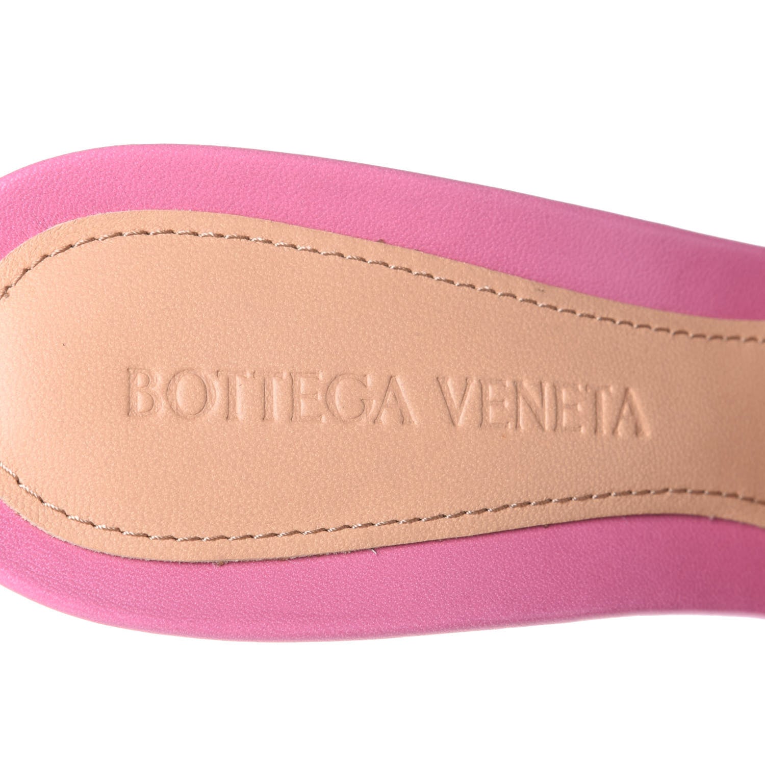 Bottega Veneta Lambskin Stretch Mule Sandals 35 Lollipop 9 of 9