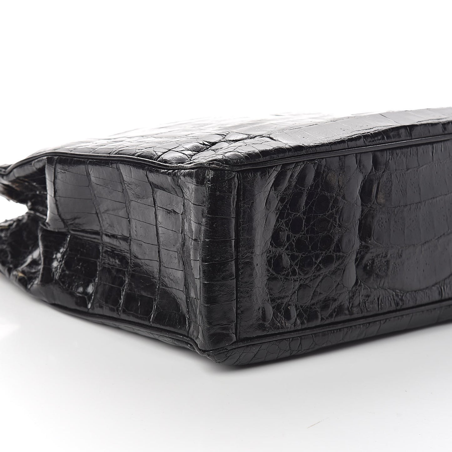Alligator Tote Black