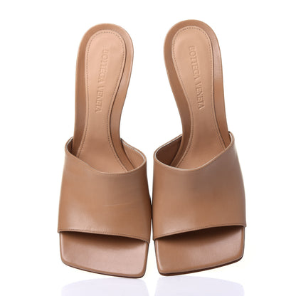 Bottega Veneta Lambskin Stretch Mule Sandals 35 Cipria 6 of 10