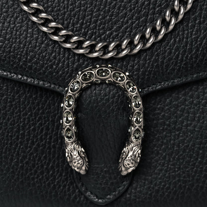 Gucci Calfskin Mini Dionysus Chain Wallet Black 7 of 12