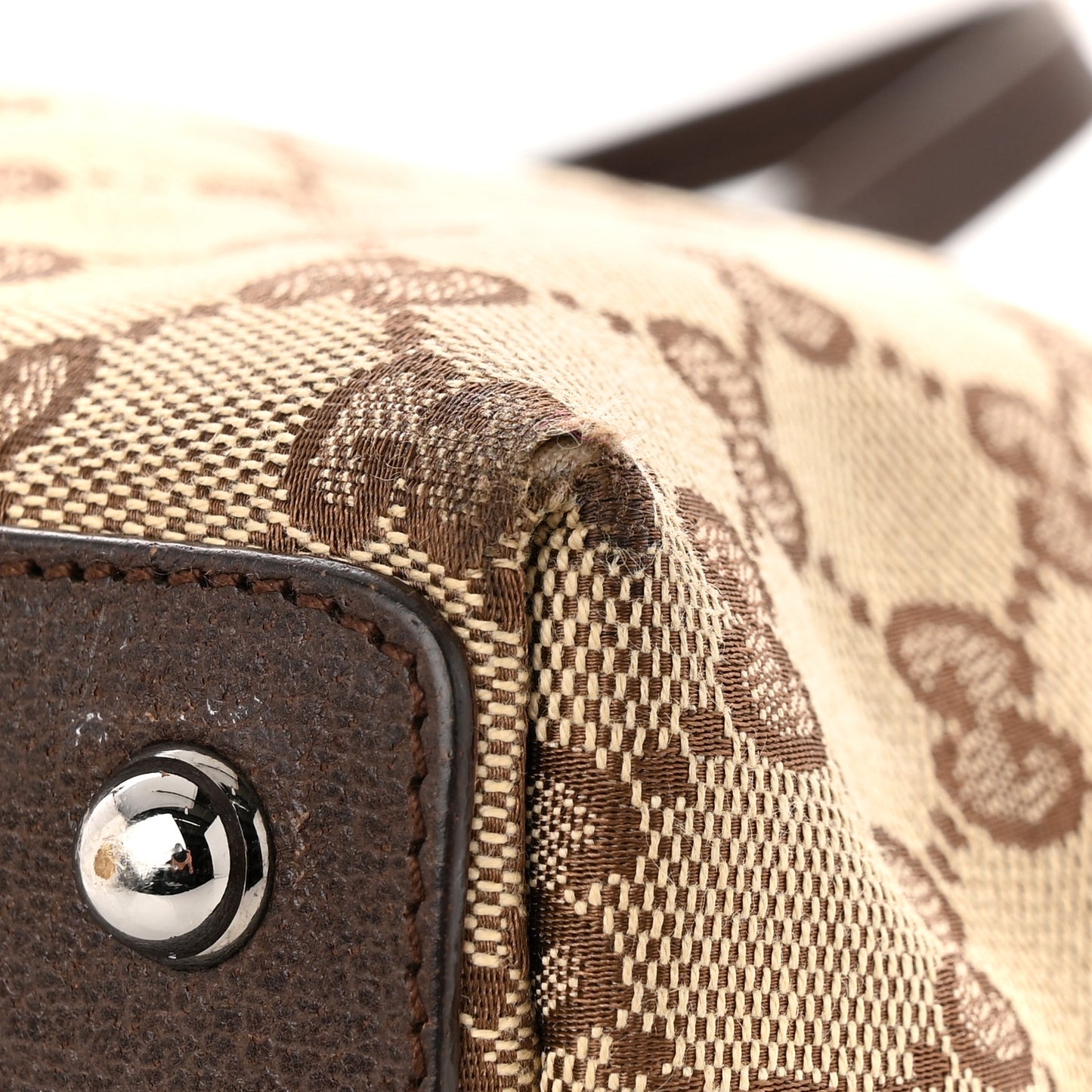 Monogram Eclipse Tote Brown