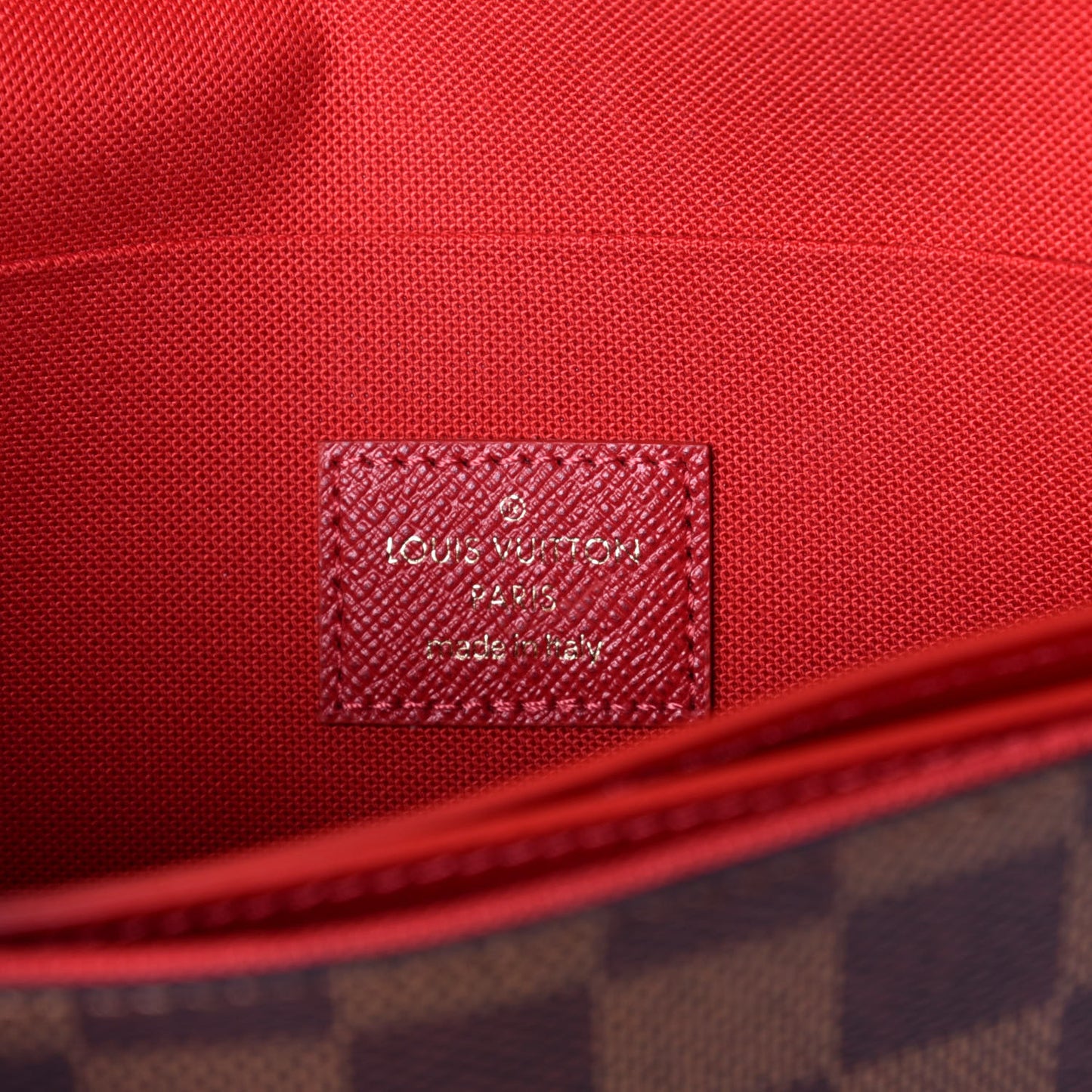 Damier Ebene Pochette Felicie Chain Wallet