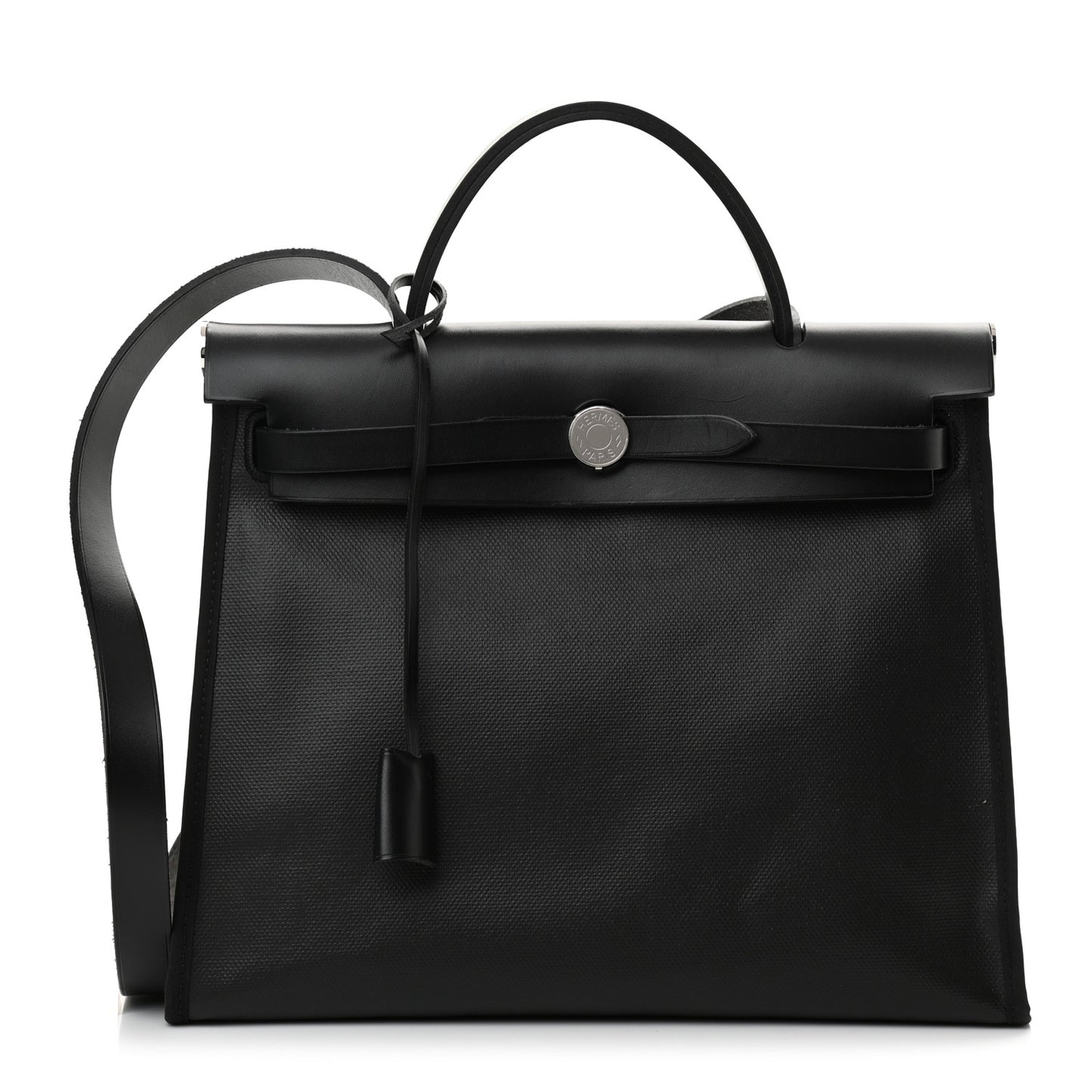 Toile H Berline Vache Hunter Herbag Zip PM 31 Black Ecru