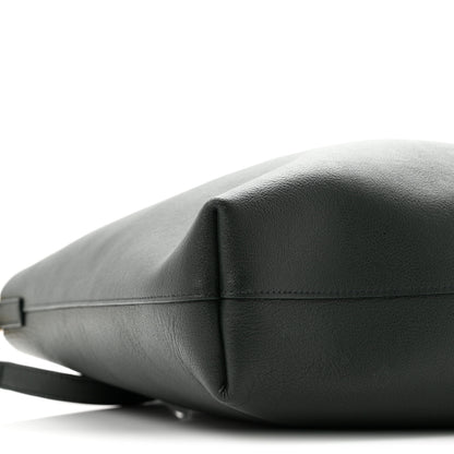 Saint Laurent Calfskin Toy Shopping Tote Vert Fonce 9 of 10