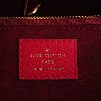 Louis Vuitton Calfskin Monogram Kimono Tote Cherry 6 of 7