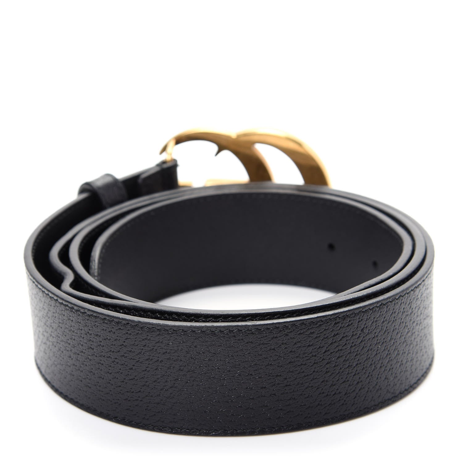 Gucci Textured Calfskin Double G 40mm Belt 115 46 Black 2 of 9