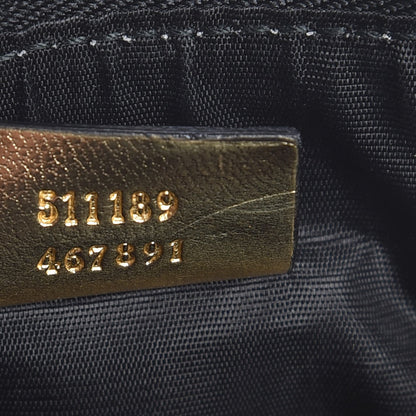 Gucci X SEGA Calfskin GUCCY Stars Mini Dome Shoulder Bag Gold 7 of 7