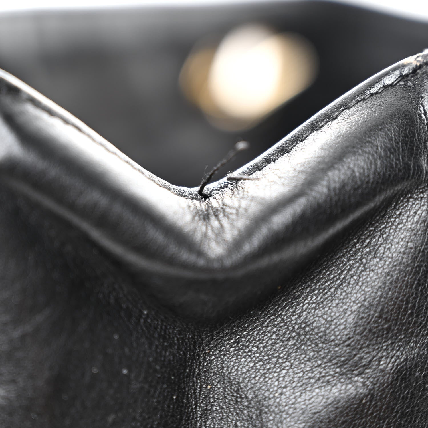 Chanel Lambskin Quilted Shoulder Bag Black 11 of 11