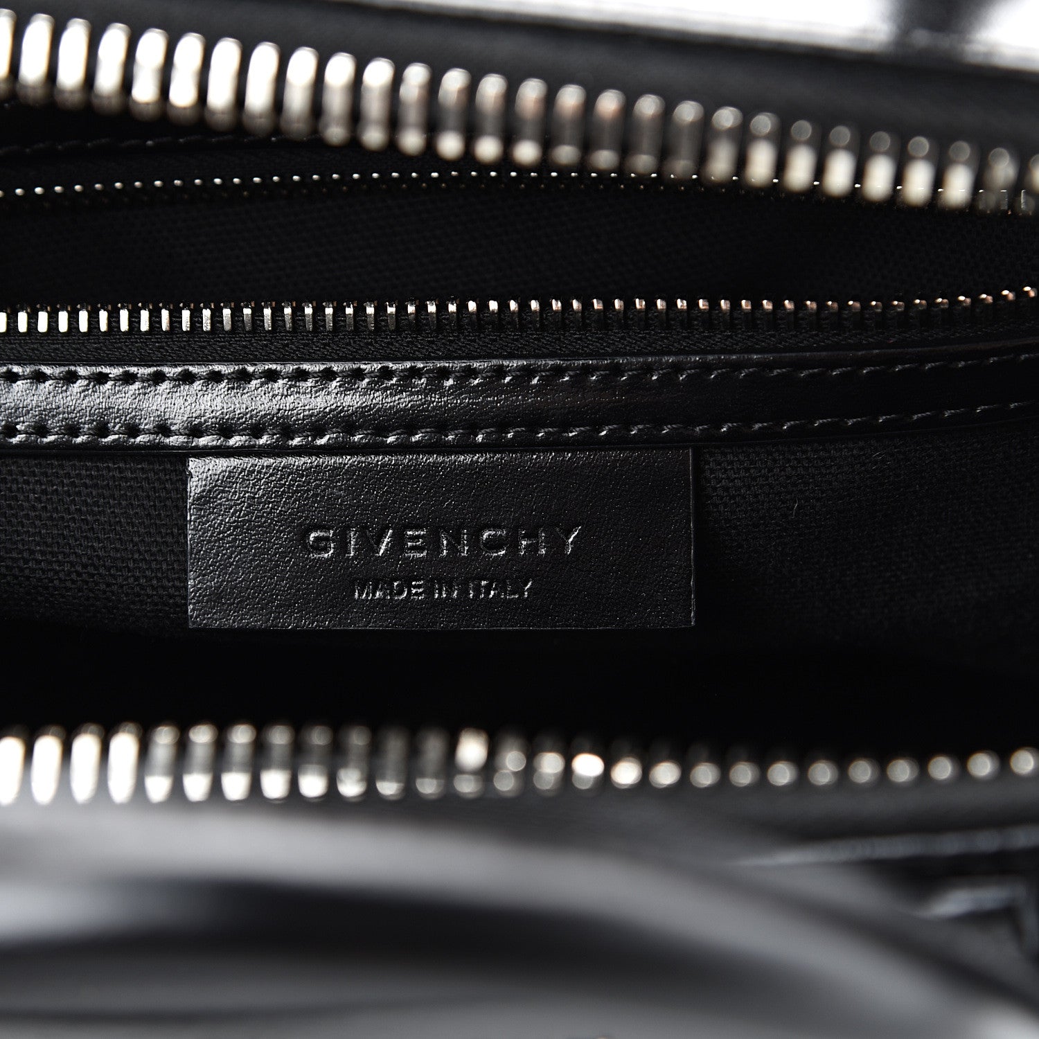 Givenchy Shiny Lord Calfskin Small Antigona Black 5 of 11