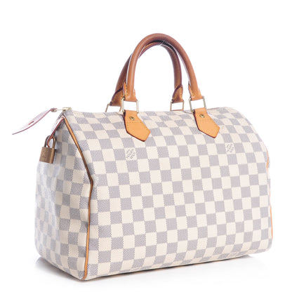Louis Vuitton Damier Azur Speedy 30 3 of 7