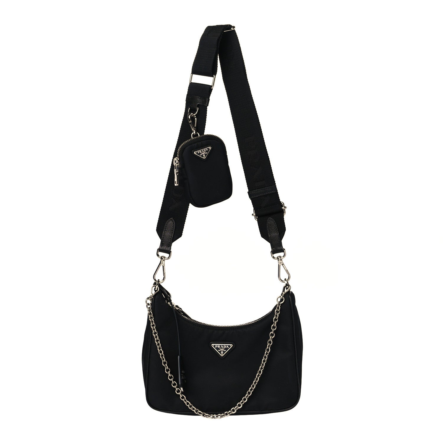 Prada Nylon Re-Edition 2005 Shoulder Bag Black 1 of 10