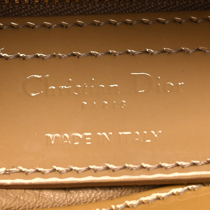 Christian Dior Patent Cannage Medium Lady Dior Beige 6 of 13