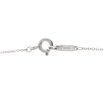 Tiffany Sterling Silver Letters Lariat Necklace 5 of 6