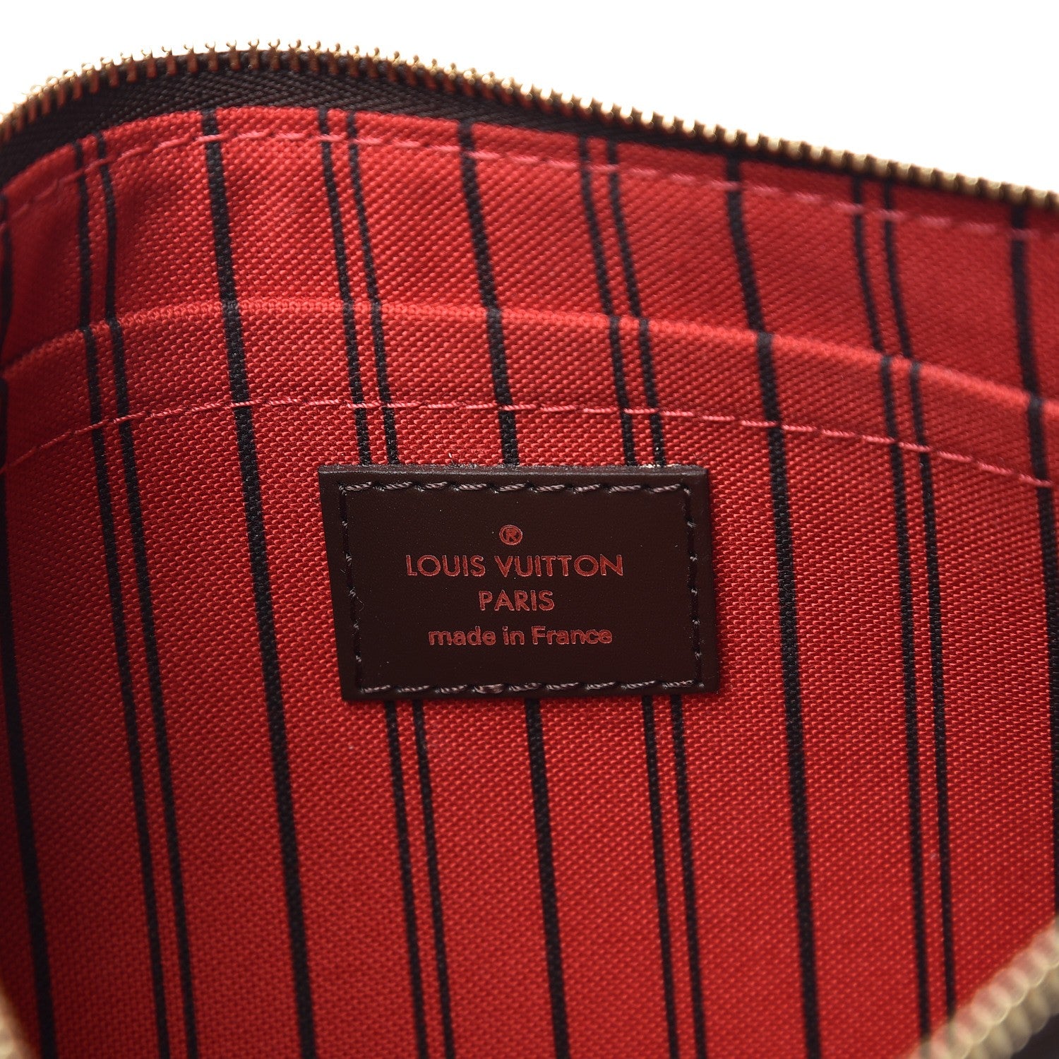 Louis Vuitton Damier Ebene Neverfull MM GM Pochette 6 of 8