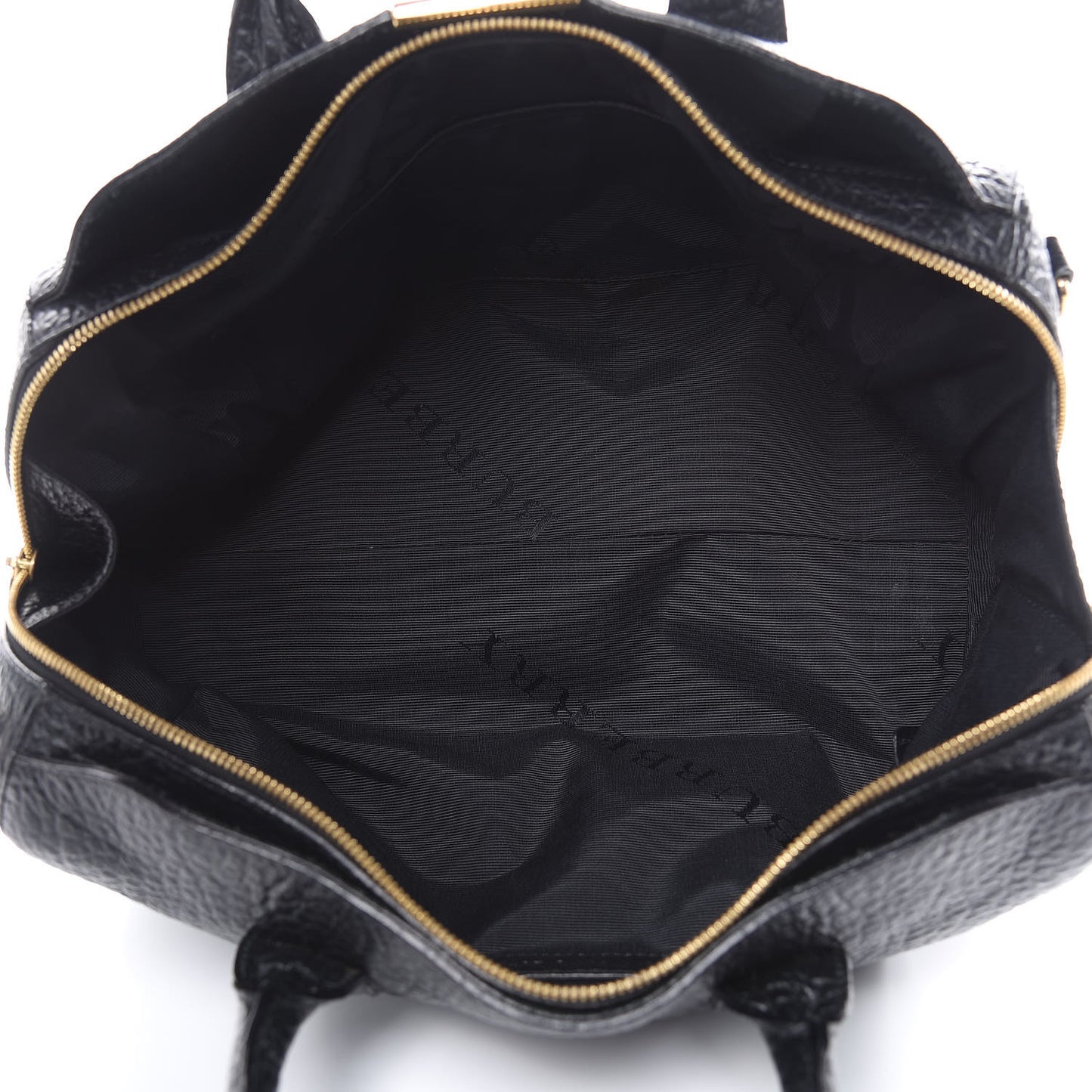 Heritage Grain Medium Alchester Bowling Bag Black