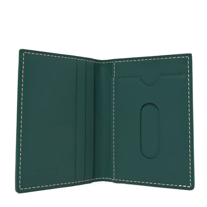 Goyard Goyardine Saint Marc Folding Card Case Green 5 of 7