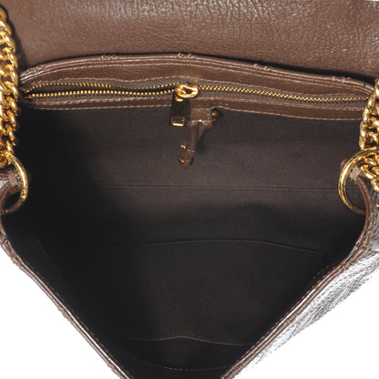 Marc Jacobs Leather Baroque XL Single Flap Brown 5 of 9