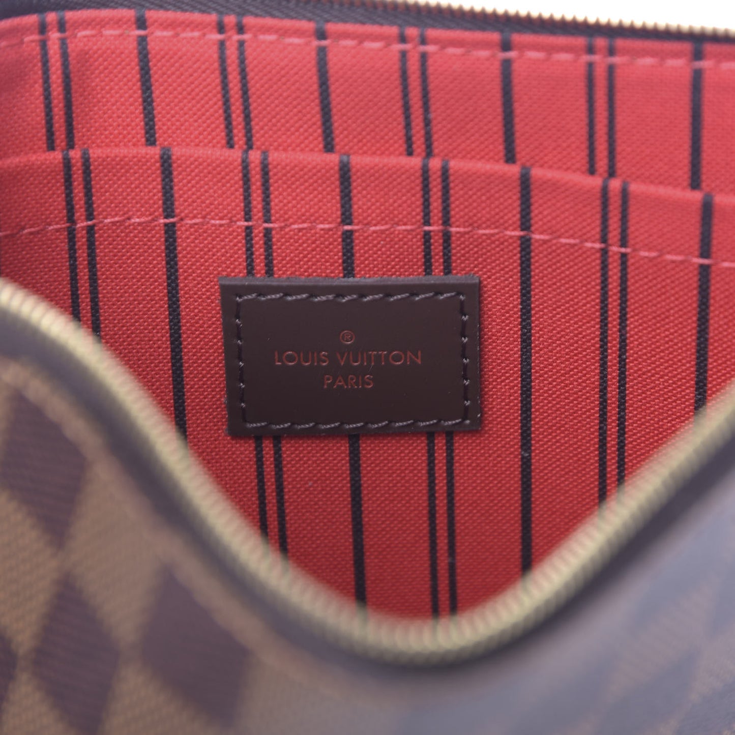 Damier Ebene Neverfull MM GM Pochette