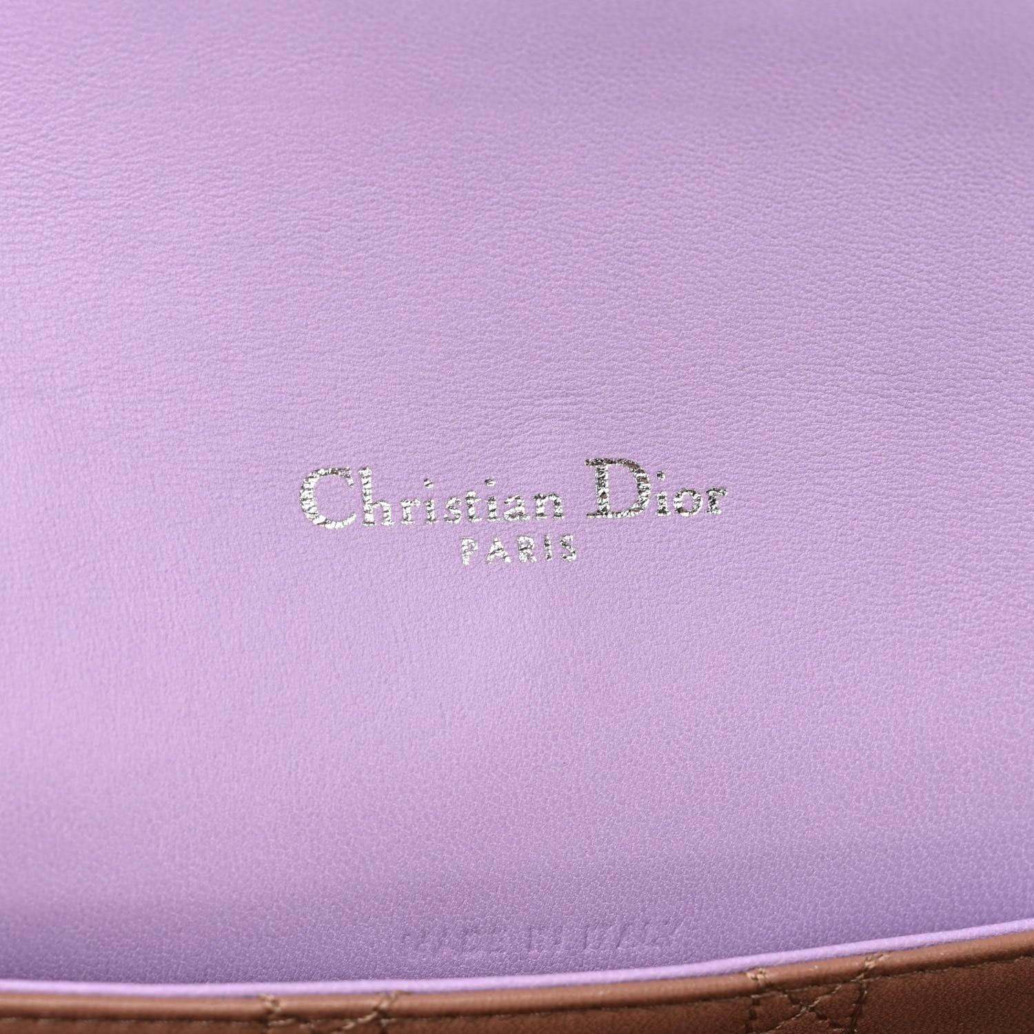 Christian Dior Lambskin Cannage Medium Miss Dior Flap Lilac 6 of 14