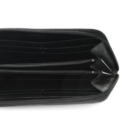 Prada Tessuto Nylon Zip Around Wallet Black 9 of 13