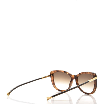 Louis Vuitton Monogram Charlotte Z0782W Sunglasses Dark Tortoise 4 of 8