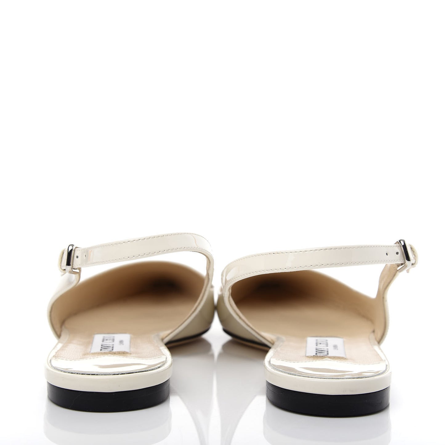 Patent Erin Slingback Flats 39 Latte