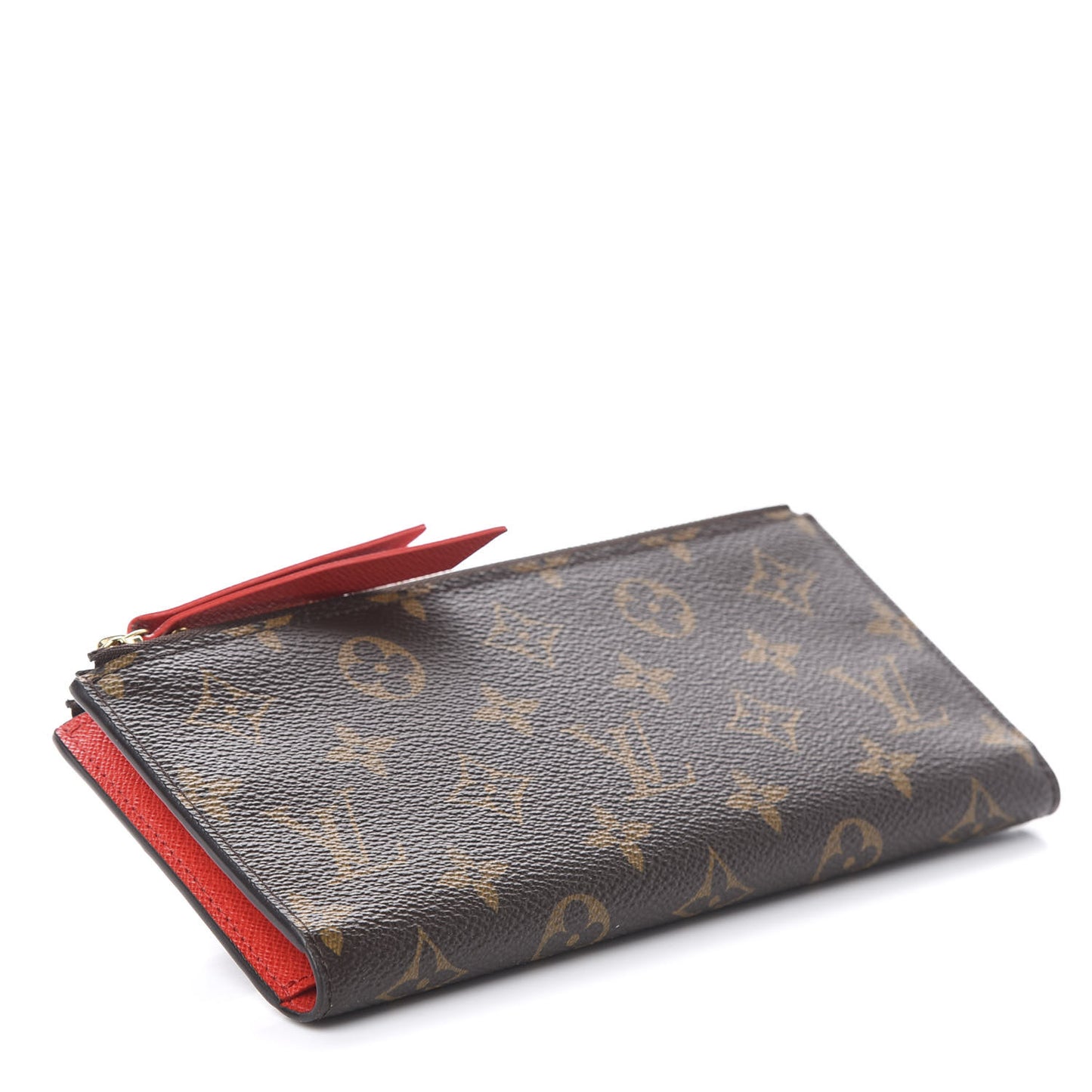 Monogram Adele Wallet Coquelicot