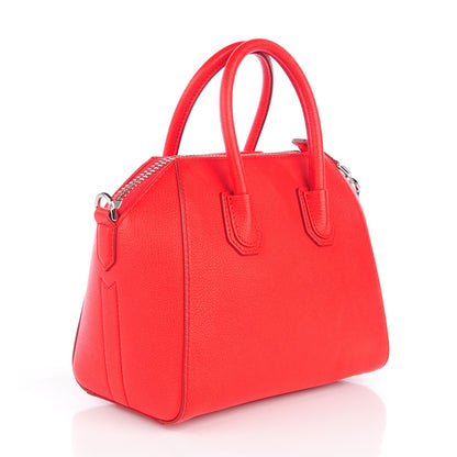 Givenchy Sugar Goatskin Mini Antigona Red 3 of 7