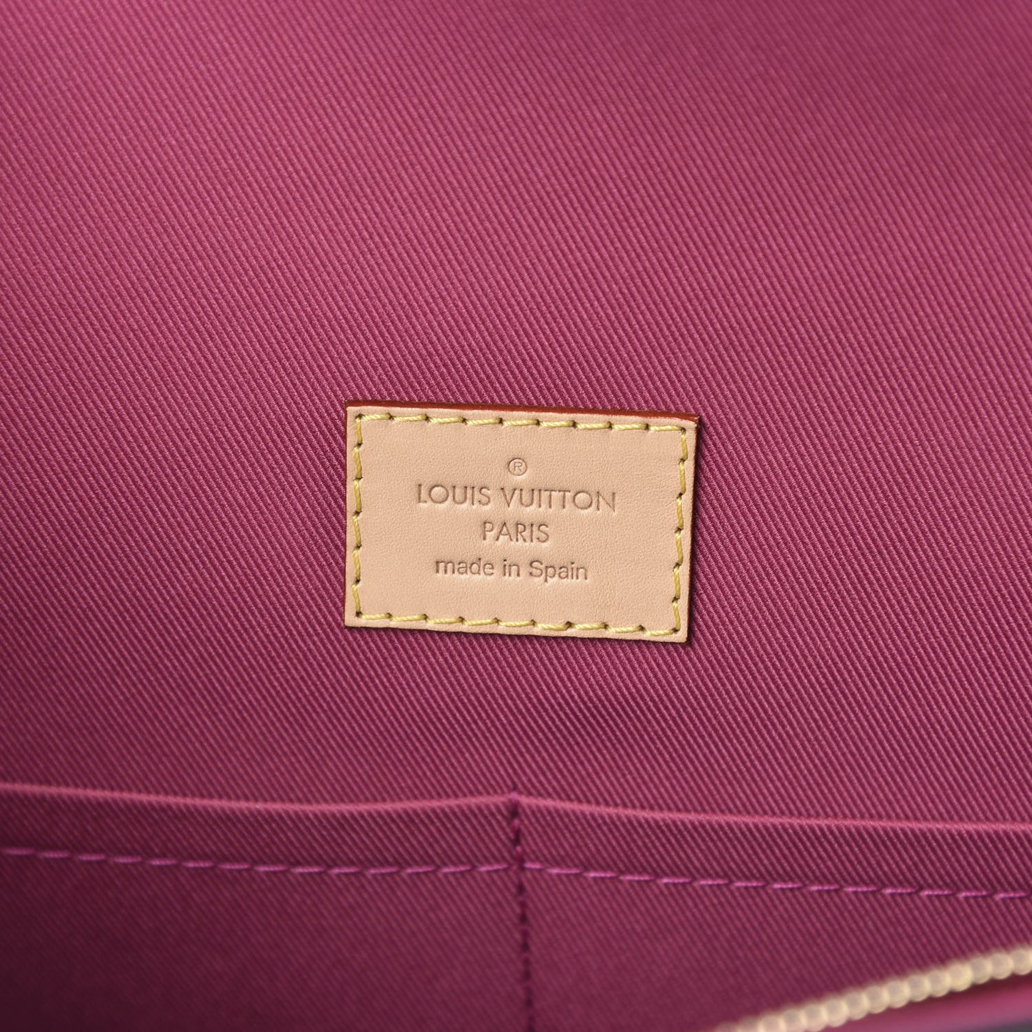 Monogram Cluny BB Bordeaux Fuchsia