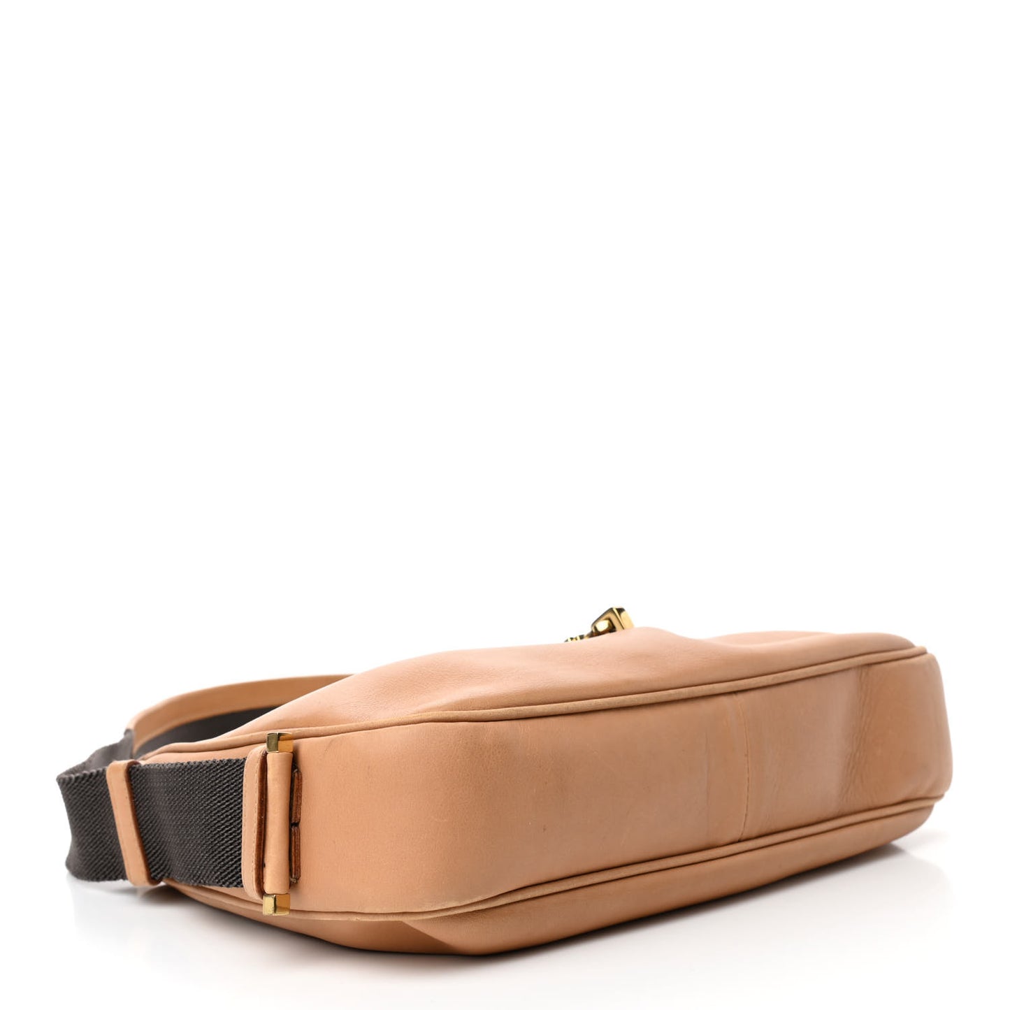 Calfskin Shoulder Bag Brown
