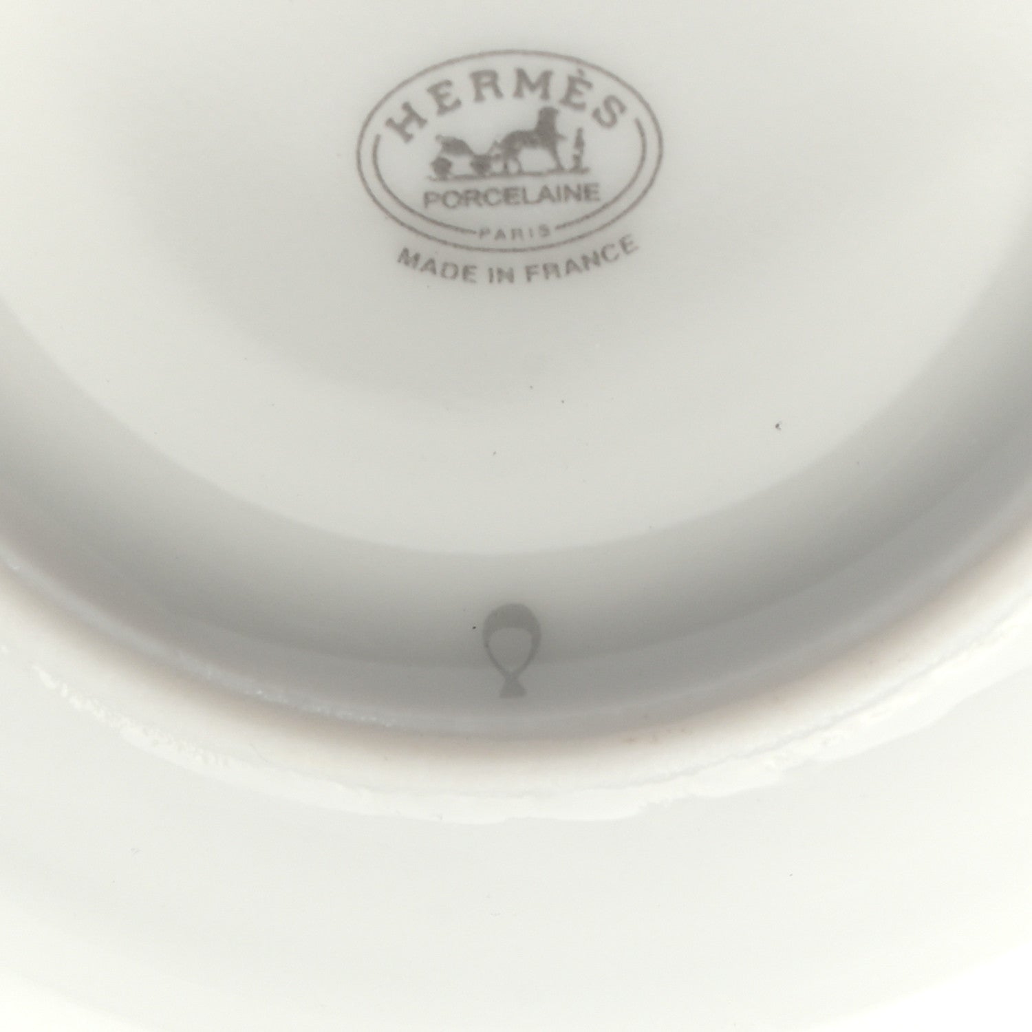 Hermes Porcelain Mosaique Au 24 Gold Coffee Cup and Saucer Set of 2 9 of 9