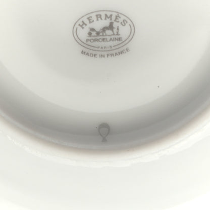 Hermes Porcelain Mosaique Au 24 Gold Coffee Cup and Saucer Set of 2 9 of 9