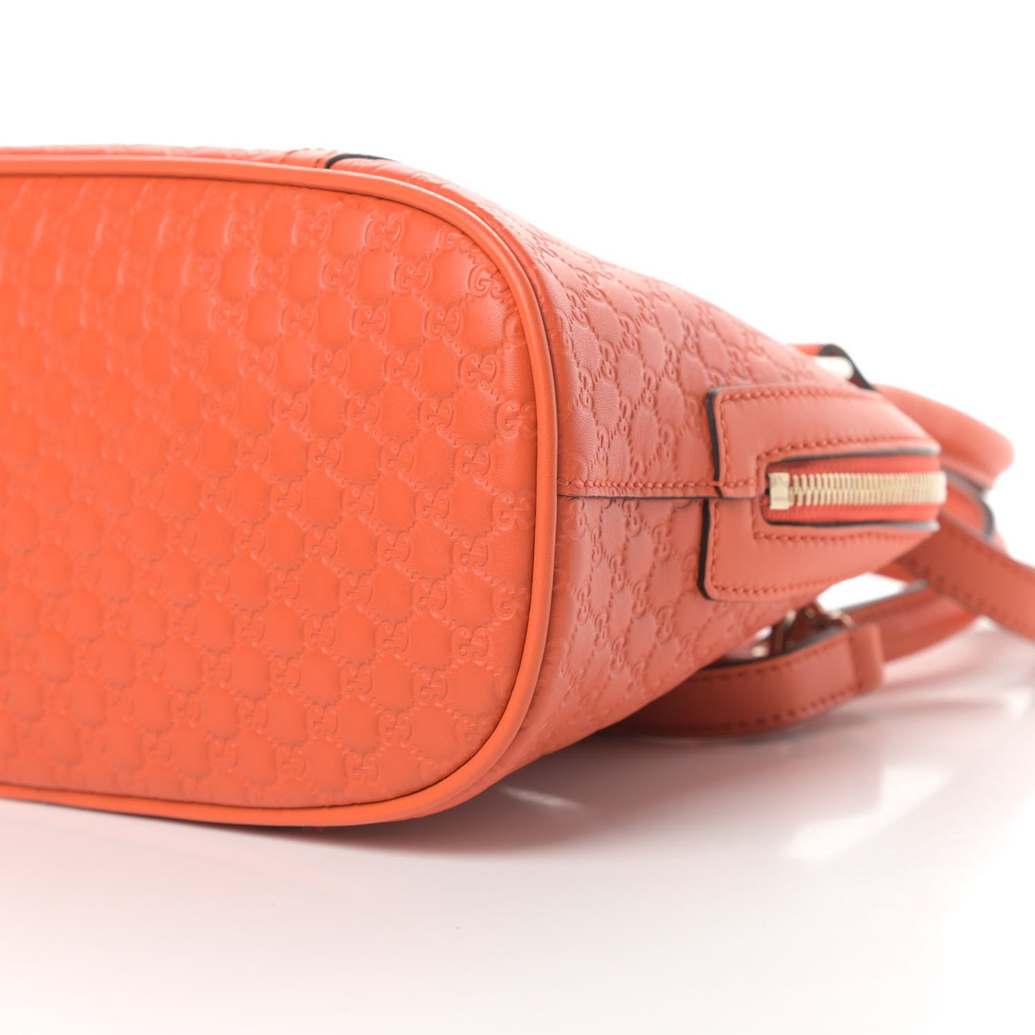 Gucci Microguccissima Mini Dome Bag Sun Orange 10 of 10