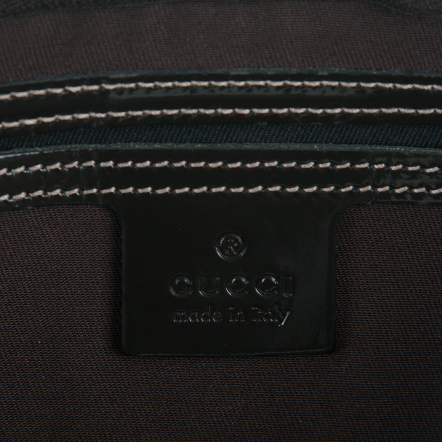 GG Plus Monogram Medium Joy Boston Dark Brown