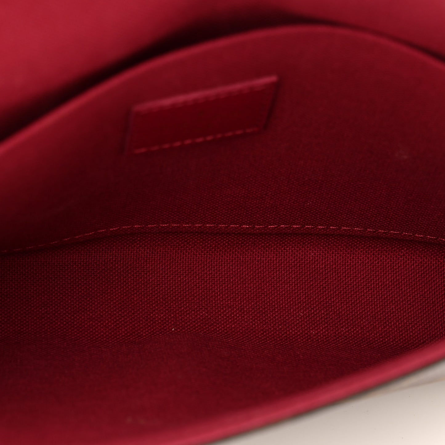 Monogram Pochette Felicie Chain Wallet Fuchsia