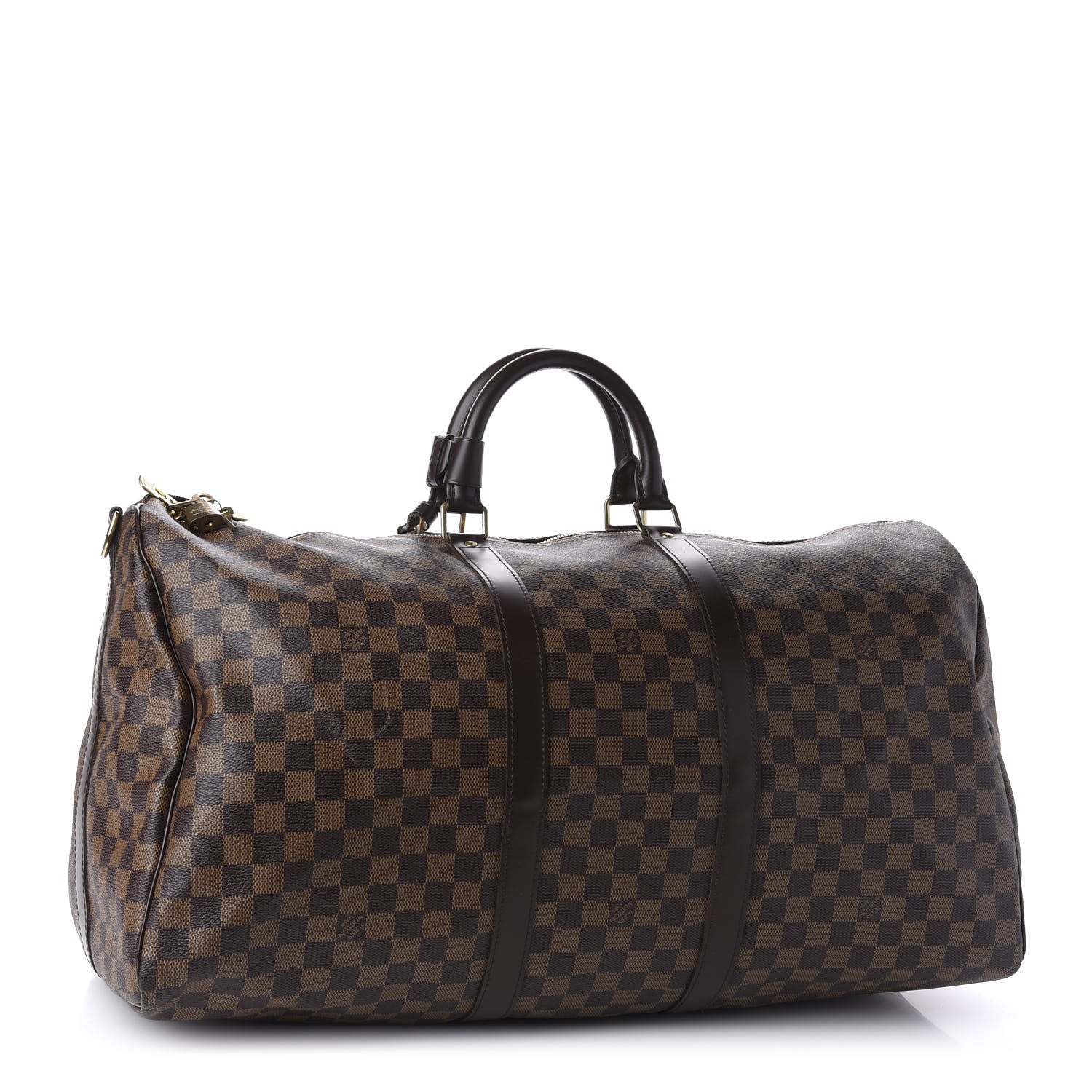 Louis Vuitton Damier Ebene Keepall Bandouliere 55 2 of 10