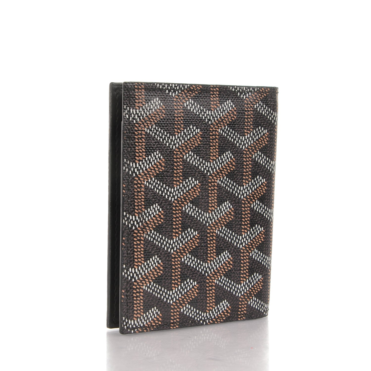 Goyard Goyardine Saint Marc Folding Card Case Black 3 of 6