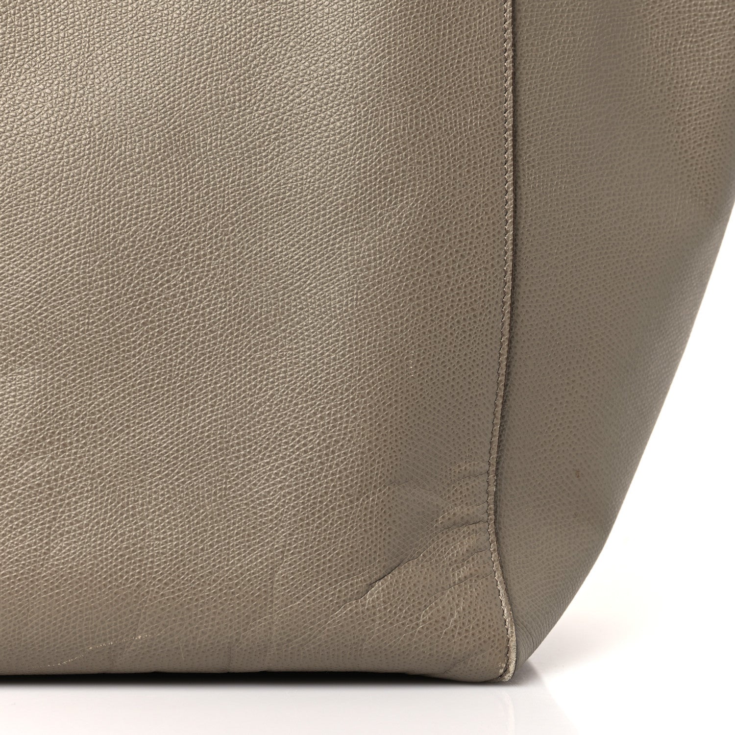 Celine Grained Calfskin Medium Horizontal Cabas Phantom Taupe 10 of 11