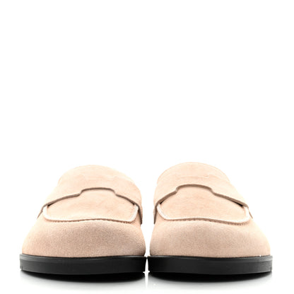 Hermes Suede Calfskin Go Mule 36 Beige Nude 2 of 9